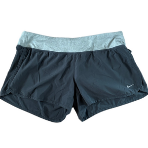 Nike Di-Fit Lined Athletic Grey Shorts Size Large